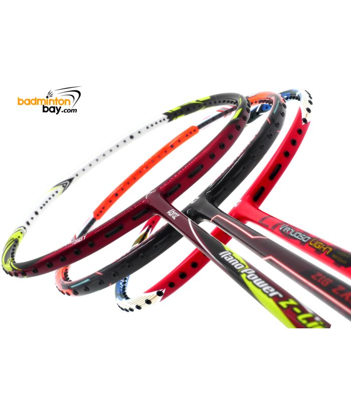 Staff Picks 6 : 3 Rackets - Apacs Virtuoso Light Red, Abroz Nano Power Z-Light, Apacs Zig Zag III Orange (Prime Version)